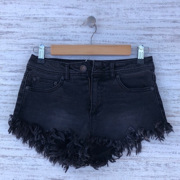 Boom Boom Jean Fringe shorts | SIZE 5 - Picture 1 of 5